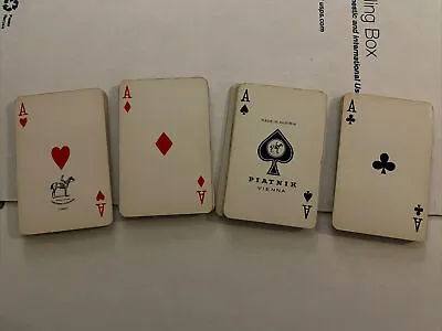 Ferd Piatnik & Sons Vienna 72460 Playing 52 Cards Deck Art Vintage Poker Austria • $10