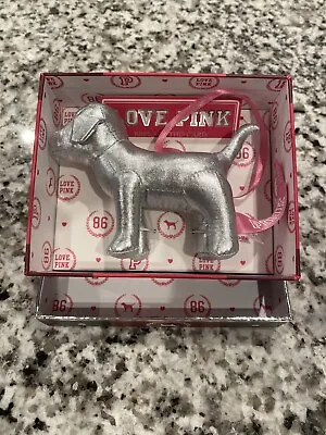 New Victoria’s Secret Pink Dog Ornament Boxed • $49.99