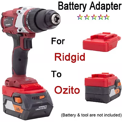 1X Adapter For Ridgid 18V 20V Battery Convert To For Ozito 18V Series Power Tool • $51.91