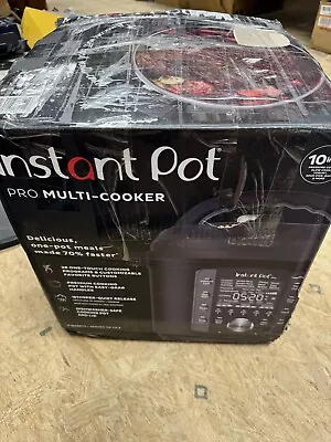 Instant Pot Pro Electric Pressure Cooker - Black • $75