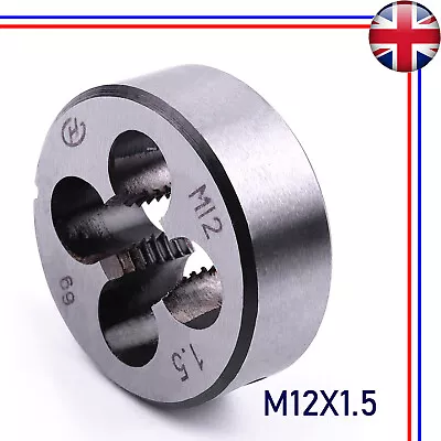 M12 X 1.5mm Metric Threading Die Right Hand 12mm X1.5mm Thread Pitch Tap Die • £6.05