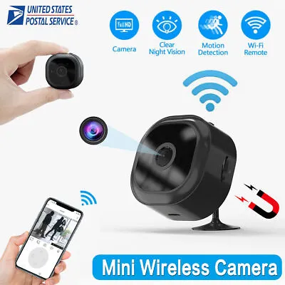 Mini WIFI Magnetic Camera Home Security Wireless HD CCTV Camera IR Night Vision • £13.63