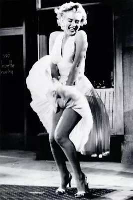 Marilyn Monroe Famous Dress Poster 24  X 36  New! • $9.59