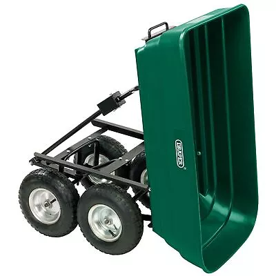 Draper 120L Gardener Landscape Wheeled Tipping Cart Trolley Barrow Trailer52628 • £186.52