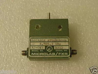 Microlaba J-c43 Variable Attenuator; 4.8-5.3 Ghz • £26.24