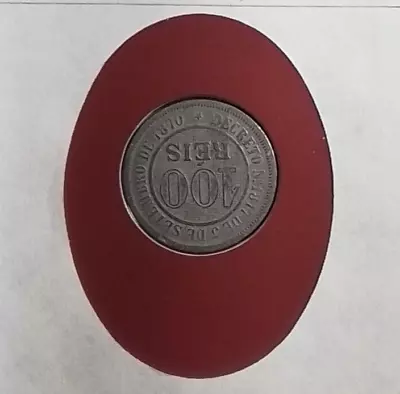 1887 100 Reis Brazilian Coin Not Silver • $9.99