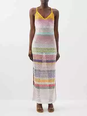 Missoni Sequin Fiammenta-Stitch Maxi Dress Size IT/44 US/8 Retail $2020 • $695