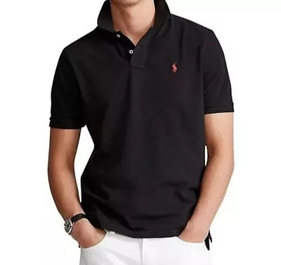 Ralph Lauren Men's Custom Fit Cotton Polo Shirt • £16.99