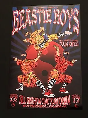 Original Beastie Boys Talib Kweli Concert Poster From 2004 Bill Graham Civic BGP • $1019.07