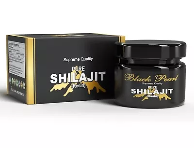 Himalayan Shilajit Resin 100% Pure 20-30g Highest Potency Fulvic Acid Lab Tested • £14.99