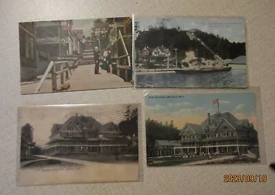 Four  Macatawa Michigan Post Cards   #3 • $15.99