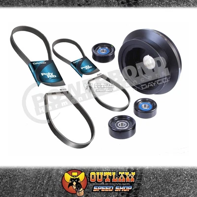 Powerbond Underdrive Pulley Kit Fits Holden Ve V8 6 Litre L98 Engine - Pbk002 • $511.60