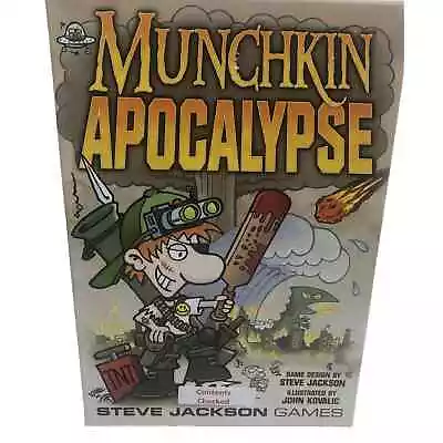 Munchkin Apocalypse Card Game First Edition 2015 Steve Jackson Games Battle • $16.25