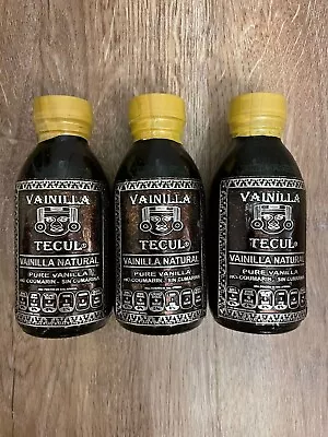 Vanilla Tecul Authentic Mexican Vanilla Extract Handcrafted Bottle 4.2oz 3-pack • $40