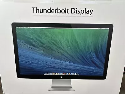 Apple Thunderbolt A1407 27 Inch Widescreen LCD Monitor - White • $45