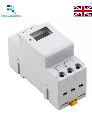 Relay Timer 12V 24V 240V DIN Rail Weekly Programmable Digital Switch New 16A • £19.99