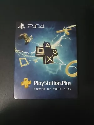 PS4 Playstation Plus Steelbook Card Case Limited Edition Case Only • $25