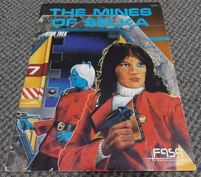 Star Trek - The Mines Of Selka - Role Playing Game Adventure FASA 2213 • $14.95