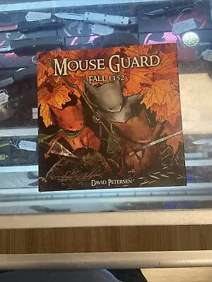 Mouse Guard Fall 1152 HC DJ First Edition 2007 David Petersen  Book Hard Cover • $19.99