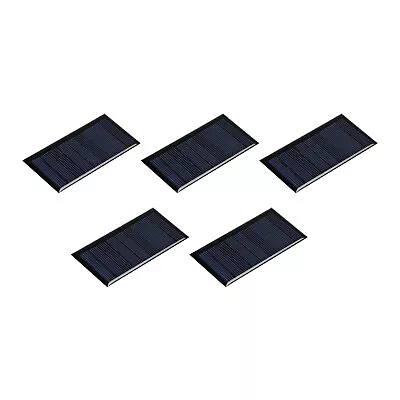 Mini Solar Panel Cell 4.5V 80mA 0.36W 77.5mm X 40.5mm For DIY Project Pack Of 5 • $11.27