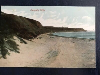 £2.99 • Buy Vintage Postcard The Cliffs Exmouth Devon 