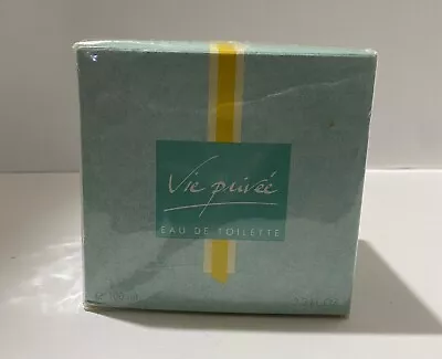 FACTORY SEALED BOX - Vintage Yves Rocher Vie PrIvee Eau De Toilette 3.3 Fl. Oz • $95