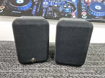 J68 Ariston MSX-05 Micro Monitor Two Way Speakers Vintage  • £23.99