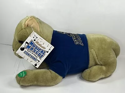 Vintage Pittsburgh Pitt Panthers Plush Musical Mascot Stuffed Animal NOS New! • $27.99