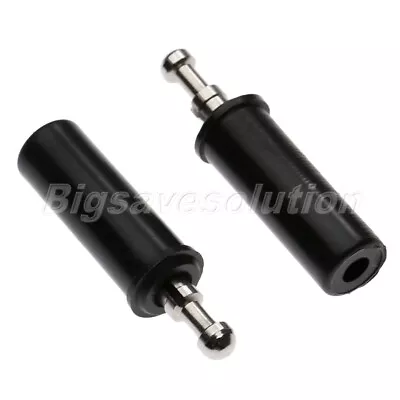 2pcs Washable Smoking Pipe Filter Adapter 9mm To 3mm Converter Metal Plastic • $3.19