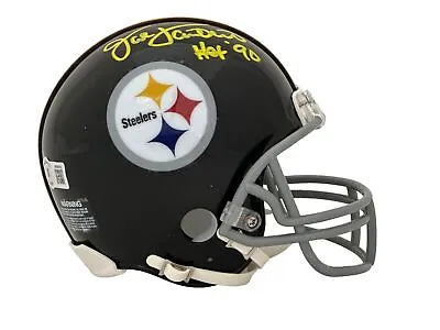 Jack Lambert Autographed Pittsburgh Steelers TB Mini Helmet Beckett 42156 • $119.99