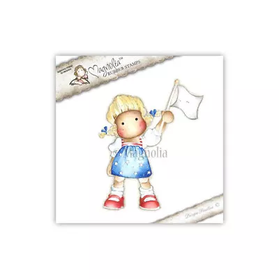 Magnolia Cling Rubber Stamp Tilda With Stardress B1 - NEW • $4