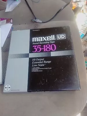 MAXELL XLI 35-180B  REEL TO REEL TAPE (3600ft) • $41.99