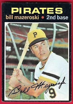 1971 Topps #110 Bill Mazeroski • $2.49