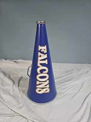 Vtg 70s College/High School Cheerleader Megaphone Bull Horn Football Falcons • $49.98