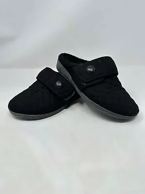 Vionic Carlin Black Slipper Sz 8 M Shoes Flats 8 M Mules Lined Orthopedic  • $19.99