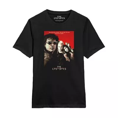 The Lost Boys Movie Poster Black Crew Neck Cotton T-Shirt - Sizes S To XXL • £12.95