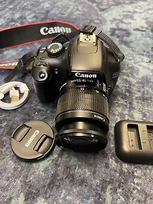 Canon 1100D DSLR Camera Kit With 18-55mm Lens READ DESCRIPTION FAST DELIVERY • £129