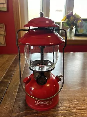 Vintage 1976 Coleman 200a Red Lantern~ 2/76 • $100