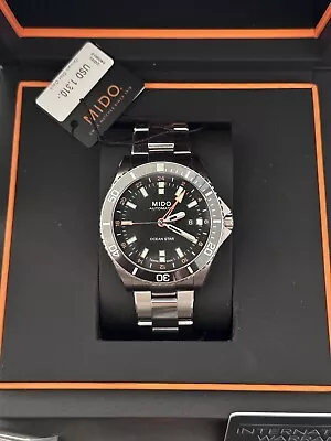 Mido Ocean Star GMT 44mm Watch | Great Condition |  Ref: M026629110501 • $750