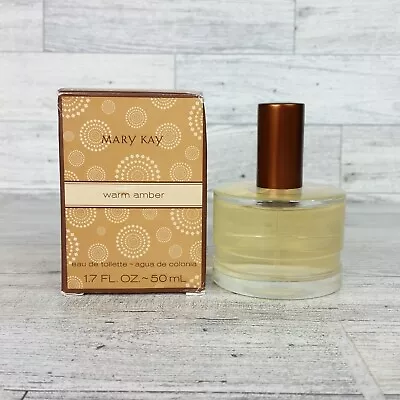 Mary Kay Warm Amber Eau De Toilette EDT Perfume 1.7 Fl. Oz. - NIB Spray • $29.99