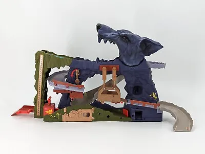 Matchbox 2009 Wolf Mountain Car Playset Lights Sounds Nearly Complete Retired • $32