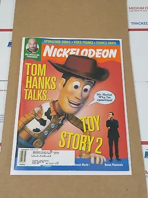 November 1999 Nickelodeon Magazine 1st App In A Magazine SpongeBob SquarePants  • $50