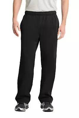 Sport-Tek Mens Moisture Wicking Sport Wick Fleece Pant With Pockets ST237 • $37.99