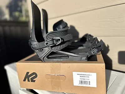 K2 Program Snowboard Bindings Large Sz 10-13 New In Box • $106.50