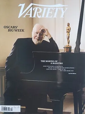 John Williams - Variety Magazine - March 6 2024 - New No-lables  • $19.77