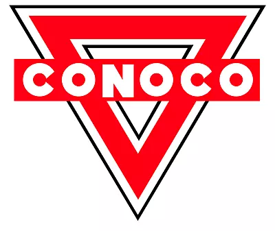 VINTAGE CONOCO OIL GAS  Logo Sticker Vinyl Decal |10 Sizes!! With TRACKING • $13.50