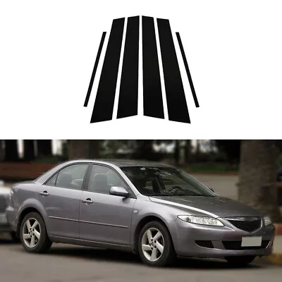 For Mazda 6 Sedan 2003-2007 Set Window Pillar Posts Trim Sticker Cover • $11.68