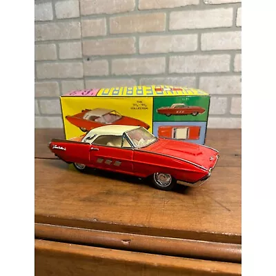 Vintage 1963 Ford Thunderbird Friction Car With Original Box Voiture • $50