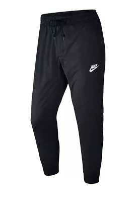 Nike Windrunner Cuffed Track Men's Pants Black 898403-010 Sz M Tall • $55