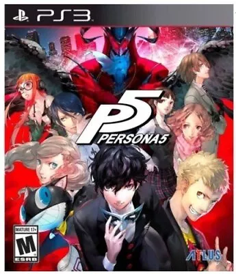 Persona 5 For PlayStation 3 PlayStation 3 Standard (Sony Playstation 3) • $69.40